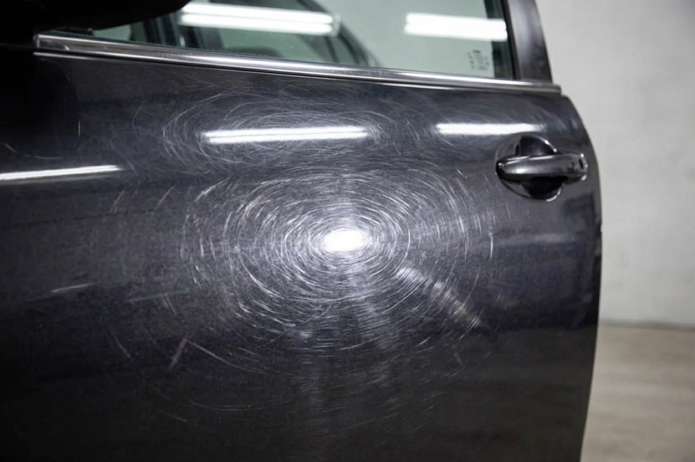 Paint correction — before